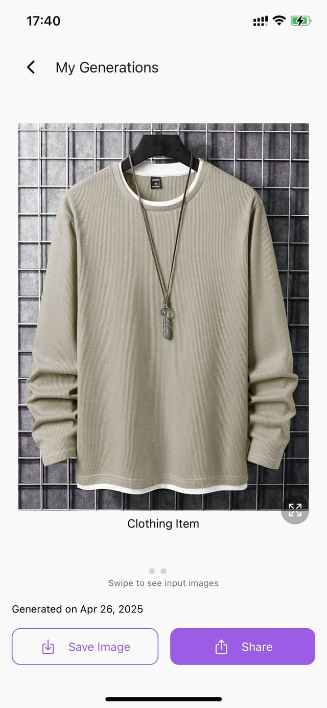 Step 2: Select Clothing Items